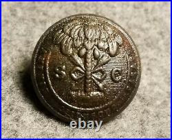 Civil War Confederate South Carolina Button 23mm SC 15 B Gloucester, Va