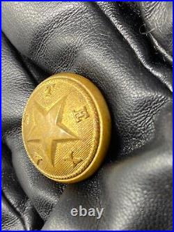 Civil War Confederate States Texas Button GREAT! #3