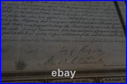 Civil War Confederate States of America C. S. A. $100 Bond 1861 with Seal & Coupons