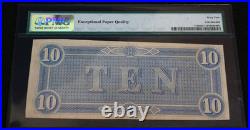 Civil War Confederate States of America CSA $10 Ten 1864 T-68 PMG 62 UNC EPQ Civil War Confederate States of America CSA $10 Ten 1864 T-68 PMG 62 UNC EPQ