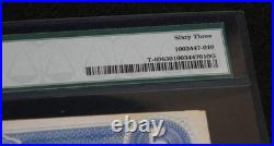 Civil War Confederate States of America CSA $5 Five 1864 T-69 PMG 63 Choice UNC