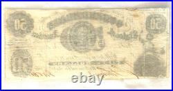 Civil War Confederate States of America July 25, 1861 $50 Bill / Note