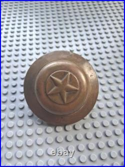 Civil War Confederate Texas Cavalry Horse Rosette. Texas Lone Star