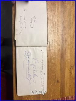 Civil War Confederate US General Politics Autograph Book 1878 Congress History