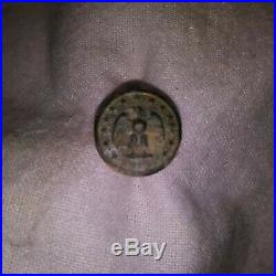 Civil War Confederate button found at Resaca Georgia
