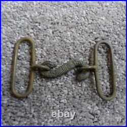 Civil War Confederate snake buckle found at Fort Battery Hill in Bridgeport AL