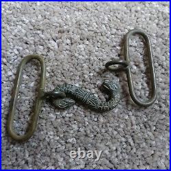 Civil War Confederate snake buckle found at Fort Battery Hill in Bridgeport AL