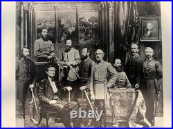 Civil War Engravings Union Commanders & Confederate Commanders Pair