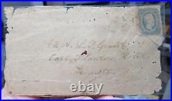 Civil War! Envelope to Confederate Captain Lemuel Pratt Grant, Atlanta Augusta