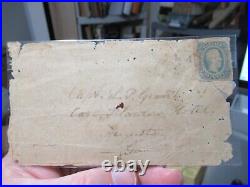 Civil War! Envelope to Confederate Captain Lemuel Pratt Grant, Atlanta Augusta