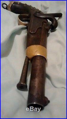 Civil War Era Confederate Import Indian Percussion Trade Blanket Gun Pistol