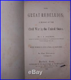 Civil War History Reference Rebellion South Union Battles Confederate States CSA