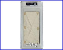 Civil War Key Confederate Adj. General Samuel Cooper Signed Envelope PSA Auto