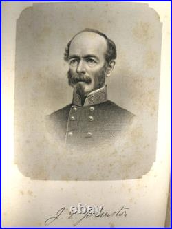 Civil War MILITARY OPERATIONS by JOSEPH E. JOHNSTON Confederate GENERAL Ill. 1874