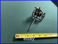 Civil War Metal Soldiers K Confederate Soldiers On Wagon