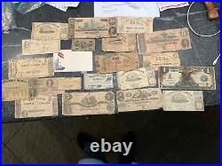 Civil War NC Family Confederate Currency Collection