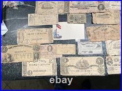 Civil War NC Family Confederate Currency Collection