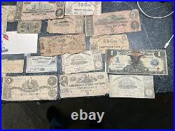 Civil War NC Family Confederate Currency Collection