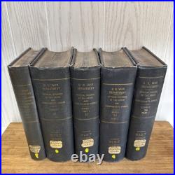 Civil War Official Records Vol 20-24 Union Confederate Army History HC Lot 5