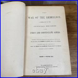 Civil War Official Records Vol 20-24 Union Confederate Army History HC Lot 5