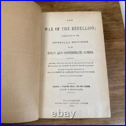 Civil War Official Records Vol 20-24 Union Confederate Army History HC Lot 5