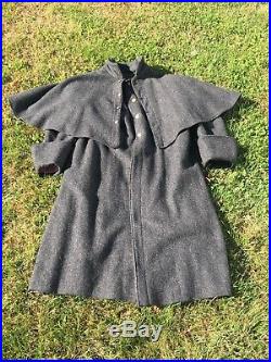 Civil War Reenactment Jacket Confederate States Infantry Great Coat CSA Uniform