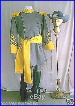 Civil War Reenactors Confederate Officer's Uniform Costume Large and Plus Sizes