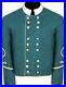 Civil War Sharpshooter Green General Double Breasted Shell Jacket confederate