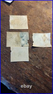 Civil War Stamps Confederate States Jefferson Davis, Washington Unused HR Civil War Stamps Confederate States Jefferson Davis, Washington Unused HR