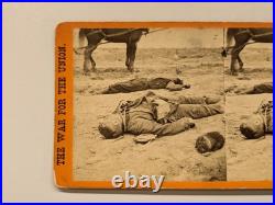 Civil War Stereoview Photo Anthony #3181 Rebel Confederate Artillery Soldiers
