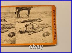 Civil War Stereoview Photo Anthony #3181 Rebel Confederate Artillery Soldiers