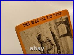 Civil War Stereoview Photo Anthony #3181 Rebel Confederate Artillery Soldiers