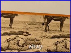 Civil War Stereoview Photo Anthony #3181 Rebel Confederate Artillery Soldiers