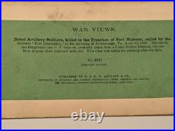Civil War Stereoview Photo Anthony #3181 Rebel Confederate Artillery Soldiers