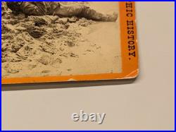 Civil War Stereoview Photo Rebel Confederate Dead Soldier Anthony #3184 Mahone