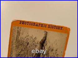 Civil War Stereoview Photo Rebel Confederate Dead Soldier Anthony #3184 Mahone