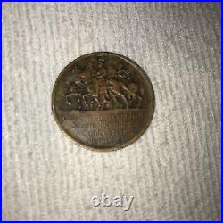 Civil War Stone Mountain Confederate Memorial Medal r1