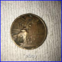 Civil War Stone Mountain Confederate Memorial Medal r1