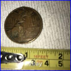 Civil War Stone Mountain Confederate Memorial Medal r1