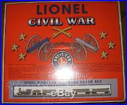 Civil War UNOPENED CONFEDERATE 6-21901 LIONEL Train SET