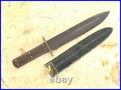 Civil War W. Butcher Sheffield Bowie Knife UCV United Confederate Veterans