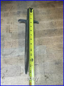 Civil War era wrought iron pike 14 1/4 Hand forged Confederate Army John brown