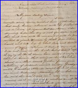 Civil War letter to his wife Confederate. Over 155 years Old