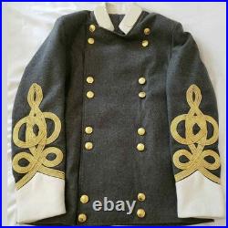 Civil war confederate General Double Breasted Shell Jacket confederate cavalry s