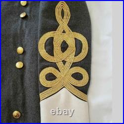 Civil war confederate General Double Breasted Shell Jacket confederate cavalry s