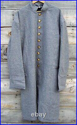 Civil war confederate single breasted frock coat 44