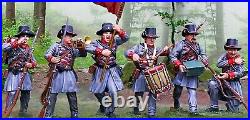 Collectors Showcase CIVIL War C11ths Confederate 11th Mississippe 6 Figure Set