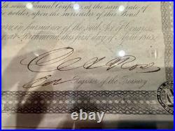 Confederate $1000 Bond Authentic Civil War