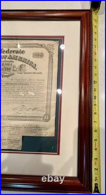 Confederate $1000 Bond Authentic Civil War