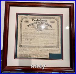 Confederate $1000 Bond Authentic Civil War